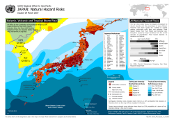 !!!\ JAPAN: Natural Hazard Risks