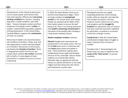 Timeline of events - United States Conference of Catholic Bishops