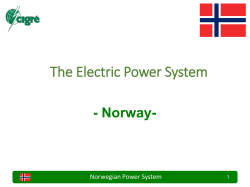Norway - Cigre