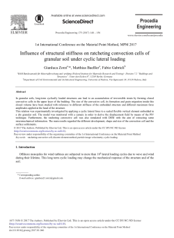 Influence of Structural Stiffness on Ratcheting Convection Cells of