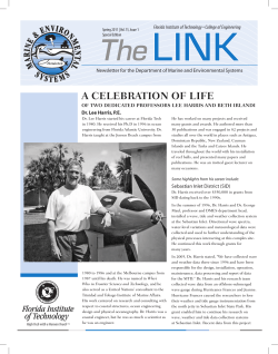 a celebration of life - College of Engineering