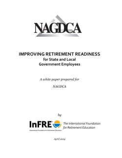 improving retirement readiness