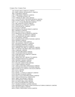 Strikeoff List 2000. 7th July