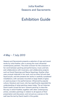 Exhibition Guide