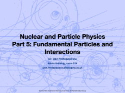 R - Glasgow Experimental Particle Physics Internal