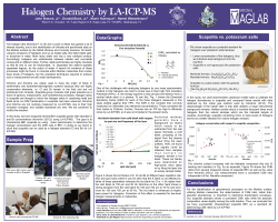 Halogen Chemistry by LA-ICP-MS