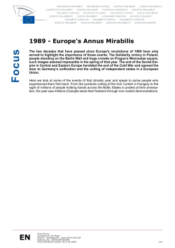 Focus - European Parliament