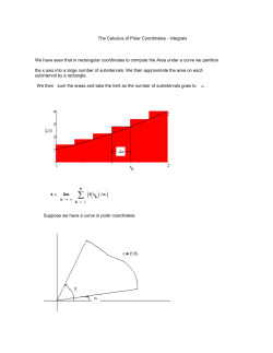 Integrals in Polar Coordinates