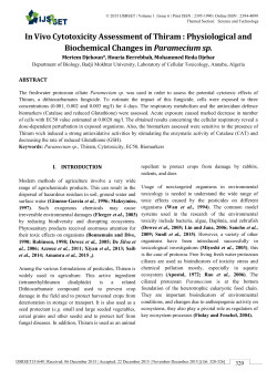 IJSRSET Paper Word Template in A4 Page Size