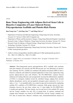 Bone Tissue Engineering with Adipose-Derived Stem Cells