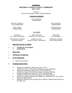 agenda - City of Montebello