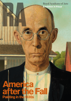 America after the Fall: Painting in the 1930s