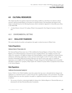 4.6 cultural resources