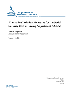 Alternative Inflation Measures for the Social