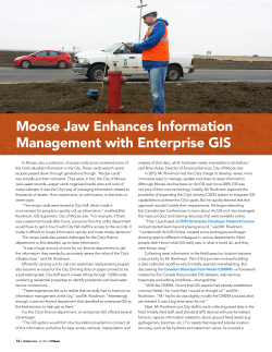 Moose Jaw Enhances Information Management with