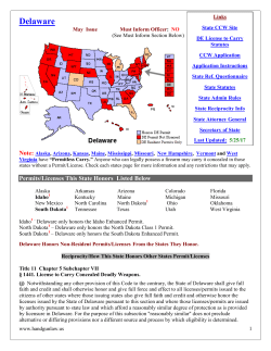 State Name - Handgunlaw.us