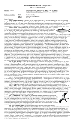 Return to Eden - Georgia River Network