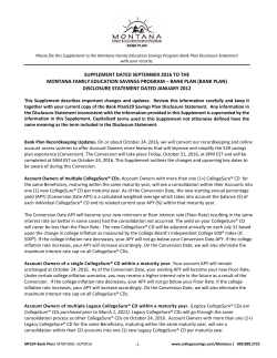 action may be required.