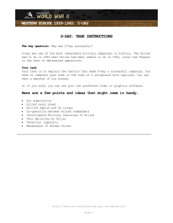 western europe 1939-1945: d-day d