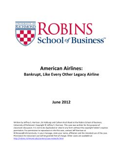 American Airlines: Bankrupt, Like Every Other Legacy Airline