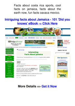 Intriguing facts about Jamaica