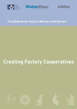A Guidebook for Factory Workers and Owners