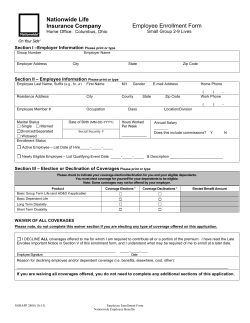 NSHAPP 2800(Employee Enrollment Form) 2