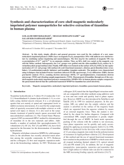 Fulltext PDF - Indian Academy of Sciences