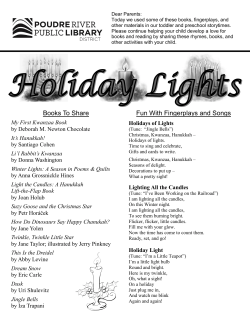Holidays of Lights - Poudre River Public Library District