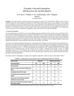 2nd Generation Band 6 Receiver