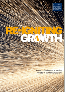 Re-igniting Growth