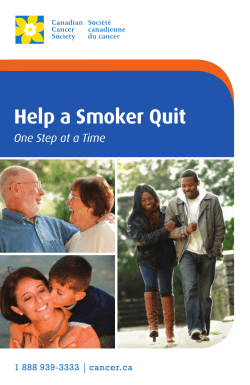 Help a Smoker Quit - Smokers` Helpline