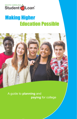 Making Higher Education Possible