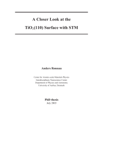 A Closer Look at the TiO2(110) Surface with STM