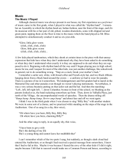 Chapter 4 - Thoughts and Visions
