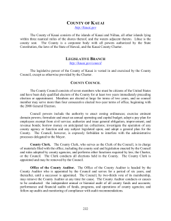 Guide To Government in Hawaii