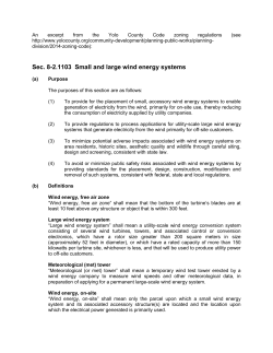 Sec. 8-2.1103 Small and large wind energy systems