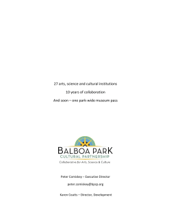 27 arts, science and cultural institutions 10 years