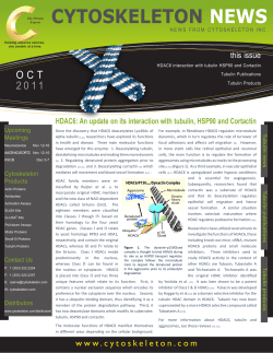 cytoskeleton news - Cytoskeleton, Inc.