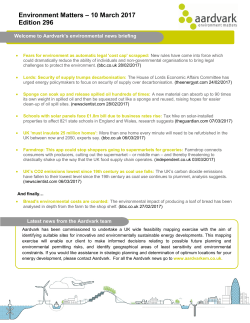 Environment Matters &ndash; 10 March 2017 Edition 296