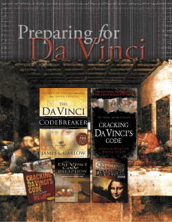 Preparing for Da Vinci