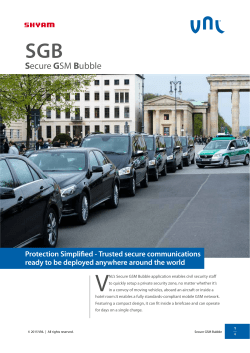 Secure GSM Bubble