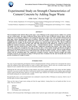 Experimental Study on Strength Characteristics of
