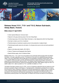 as PDF - Offshore Petroleum Exploration Acreage Release