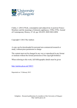 Worker as consumer article