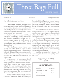 knitting studio nittink oidutsgn - Three Bags Full Knitting Studio