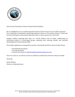 here - Summit School of the Poconos