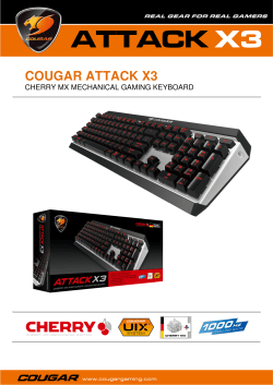 attack x3 - Cougar Gaming