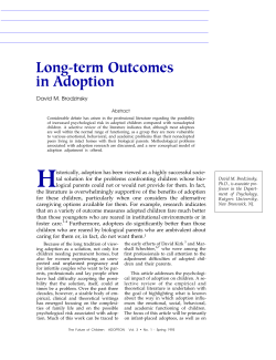 Adoption - Princeton University
