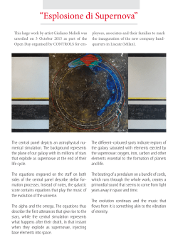 Esplosione di Supernova